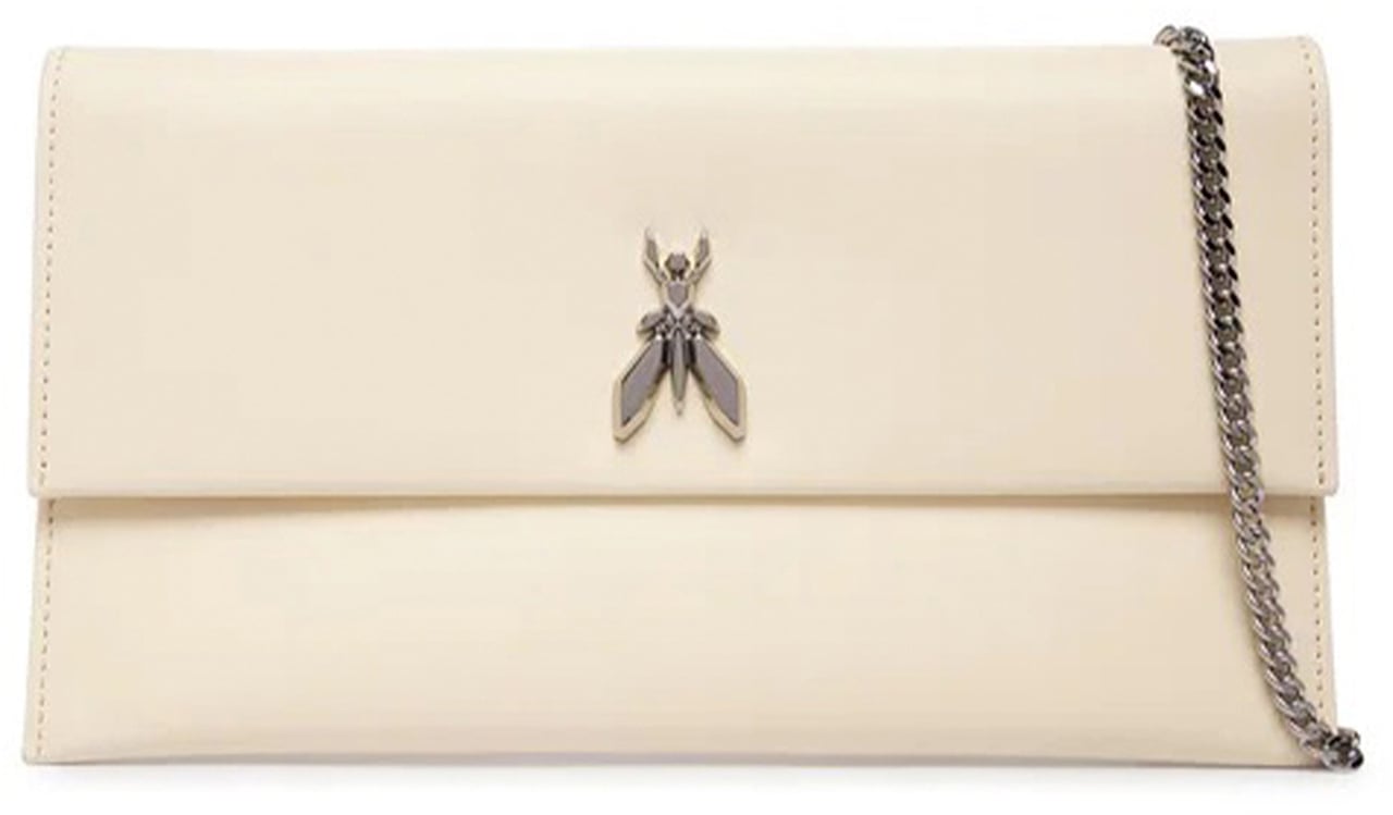 Patrizia Pepe Bags Wooly White/Silver Wit