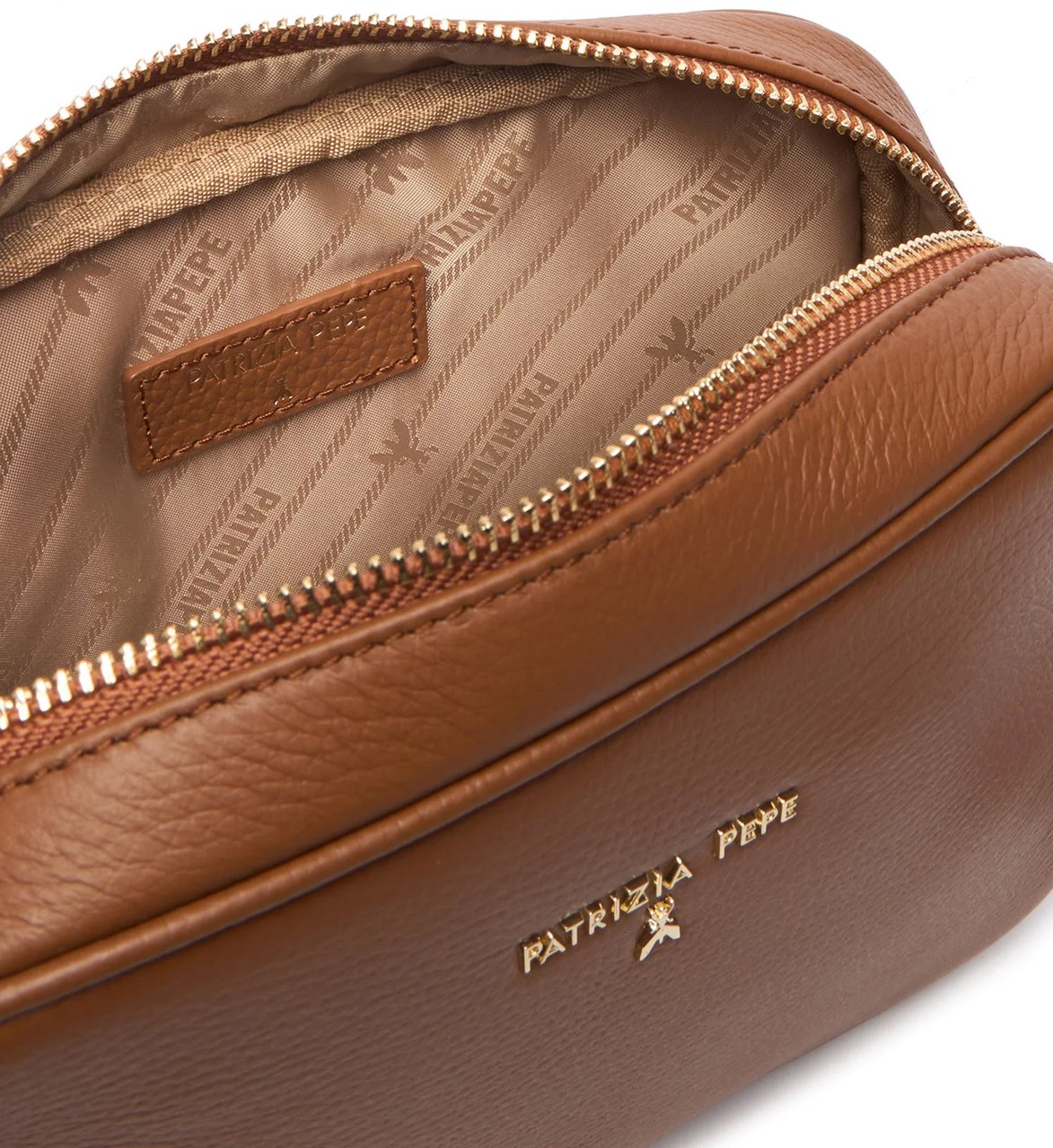 Patrizia Pepe Bags Leather Brown Bruin