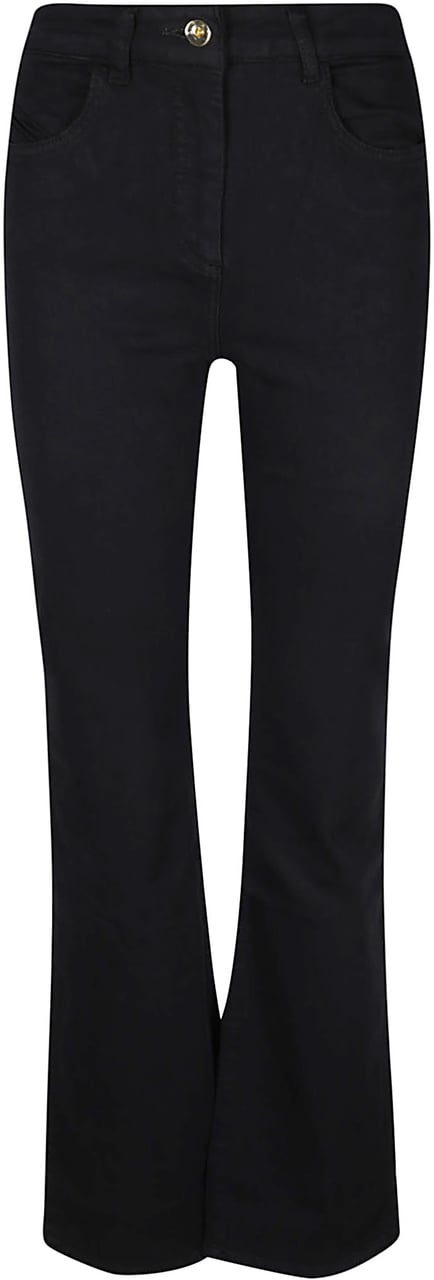 Patrizia Pepe Flared Jeans Black Zwart