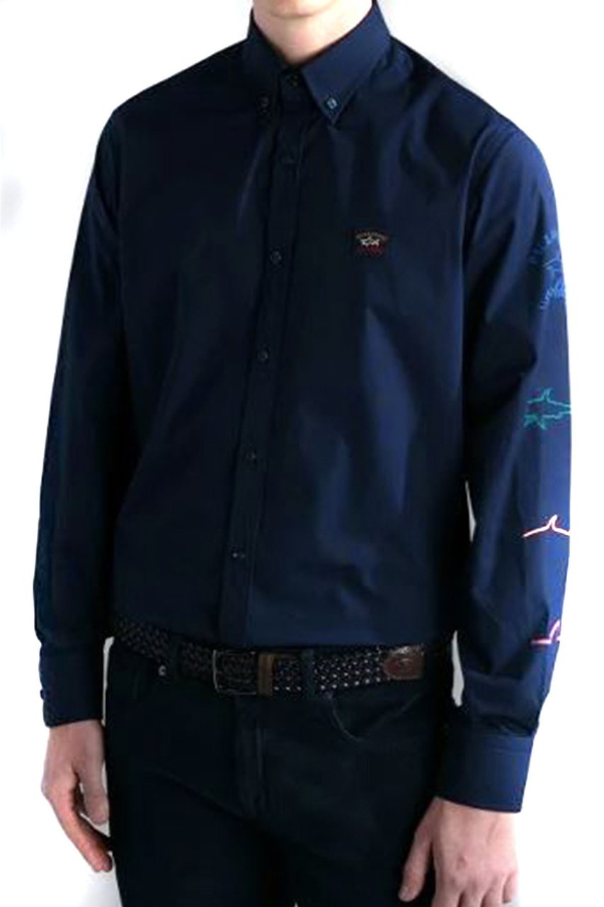 Paul & Shark Shirts Blue Blauw