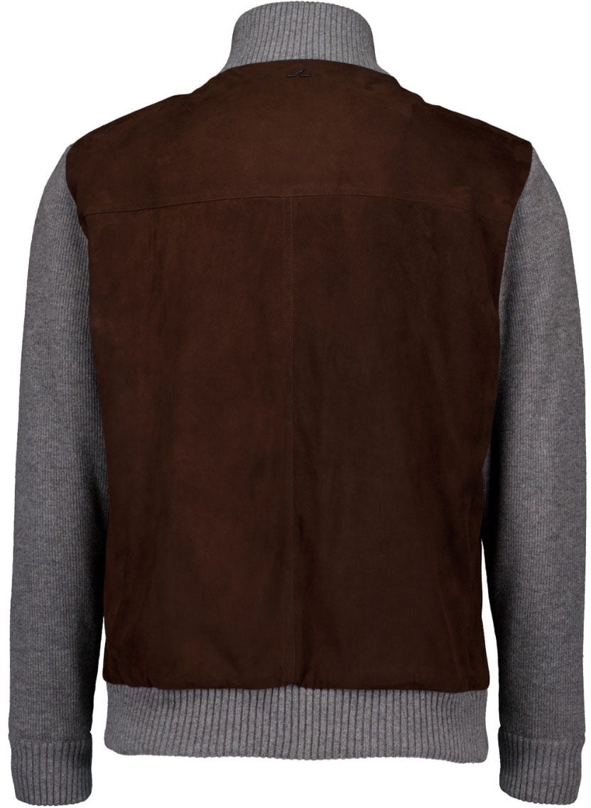 Paul & Shark Paul & Shark  Leren Jassen Bruin 14311244 Bruin