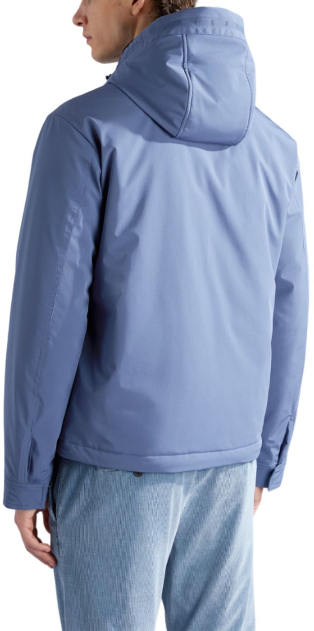 Paul & Shark Four-Way Stretch Windproof Jacket Blauw