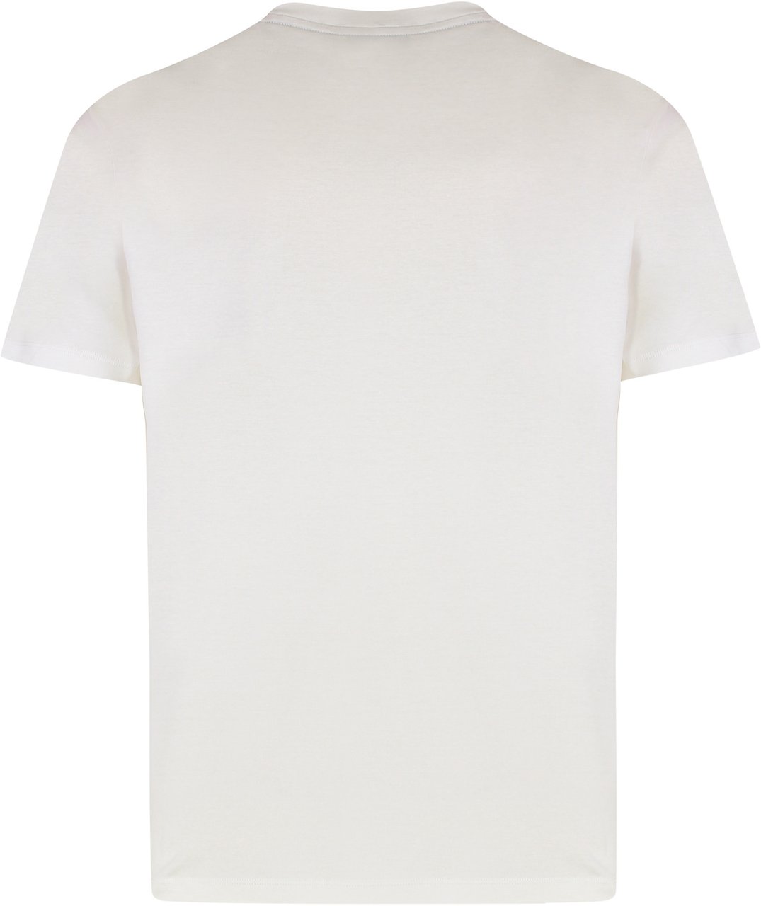 Paul & Shark T-shirt in cotton jersey with logo print Wit