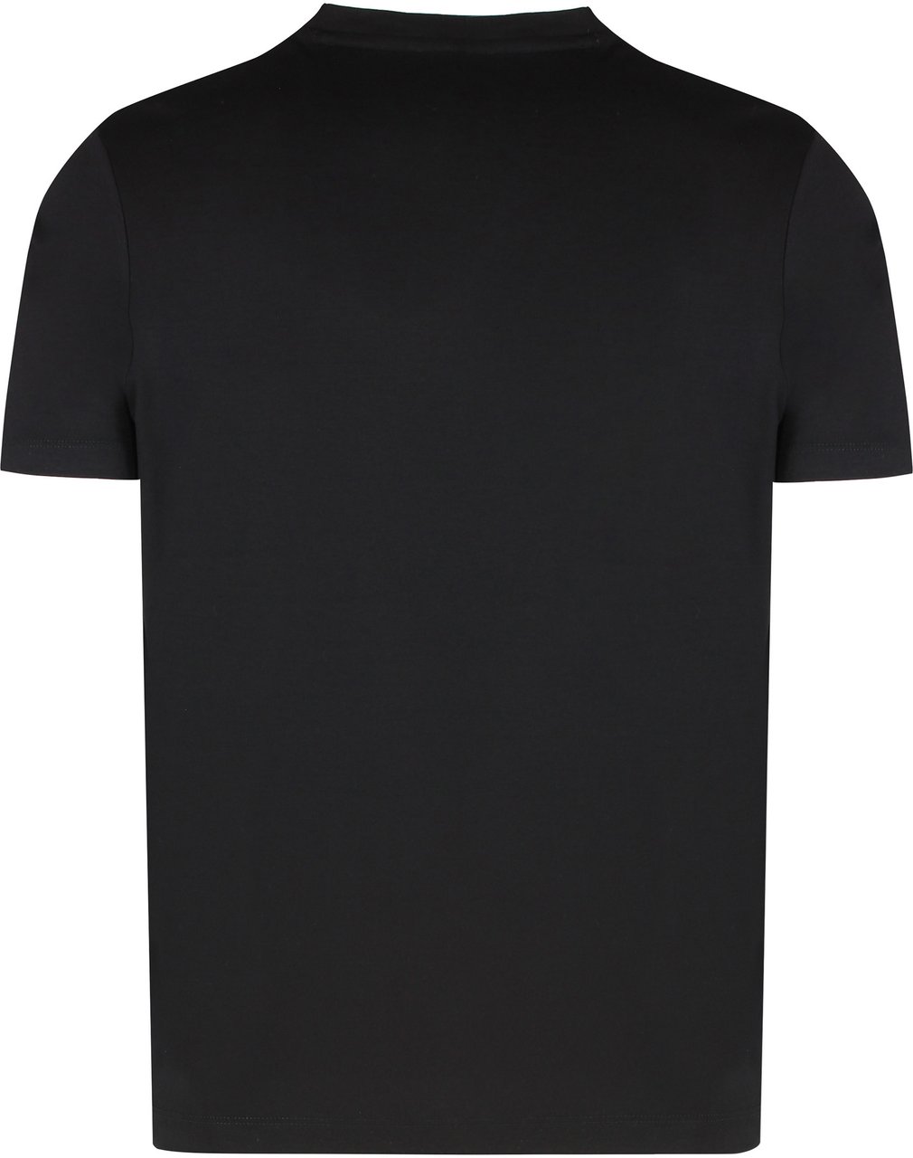 Paul & Shark T-shirt crew neck in cotton blend Zwart