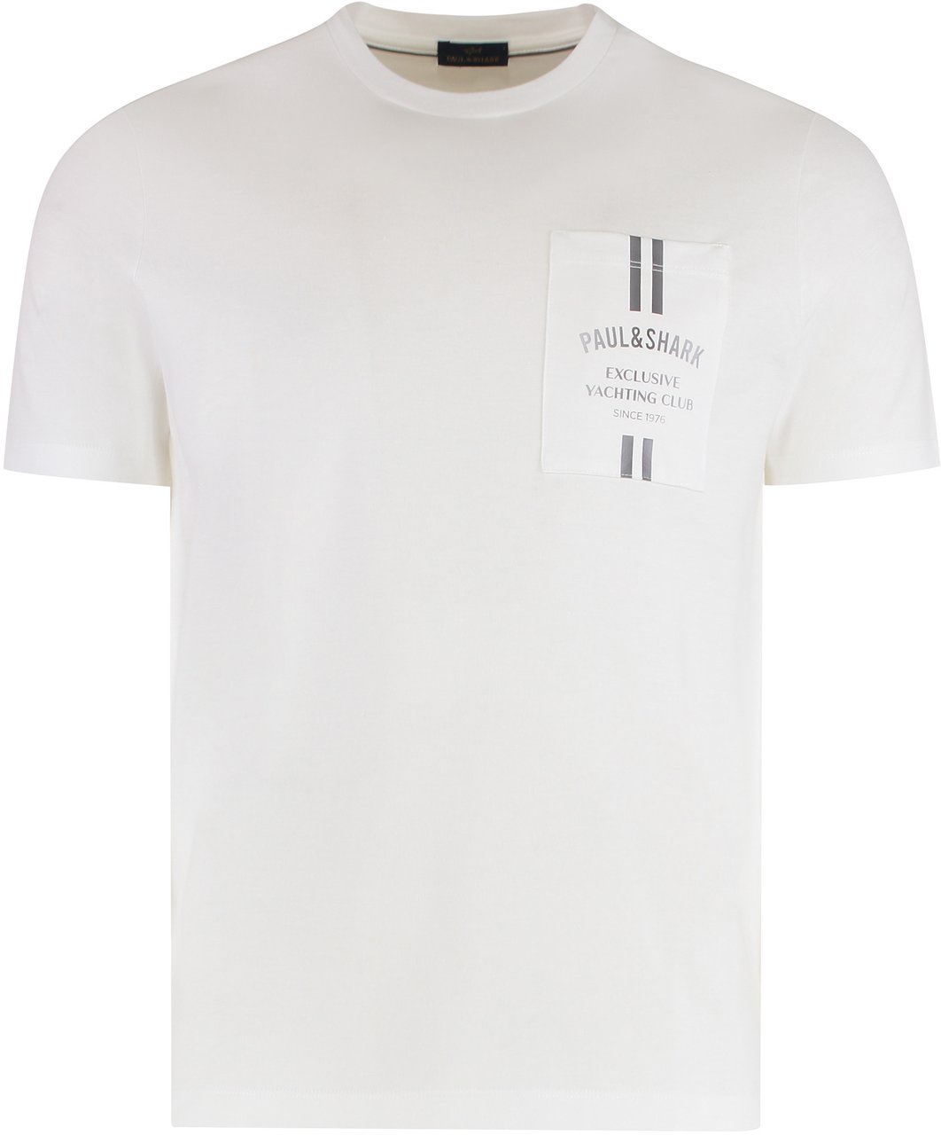 Paul & Shark Cotton crew-neck T-shirt Wit