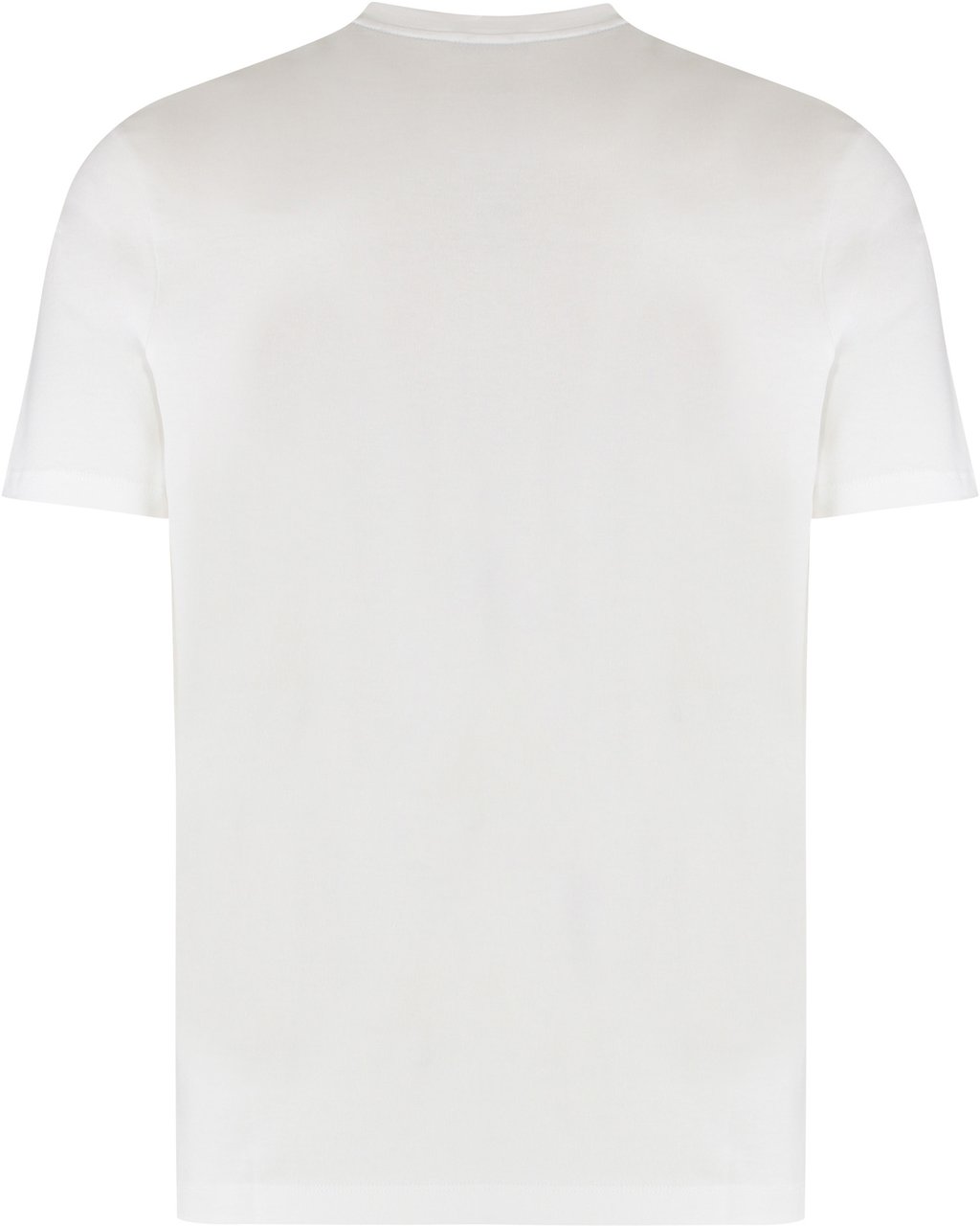 Paul & Shark T-shirt in cotton jersey with logo Wit