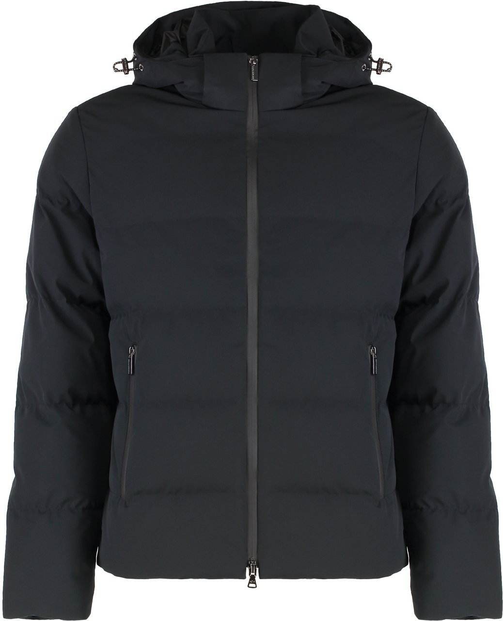 Paul & Shark Hooded short down jacket Zwart