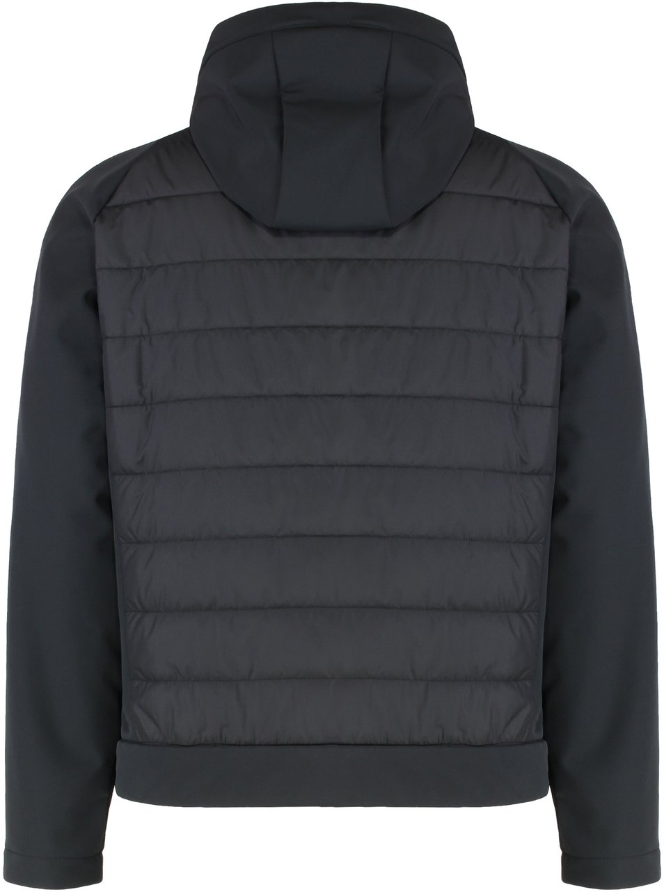 Paul & Shark Technical fabric hooded jacket Zwart