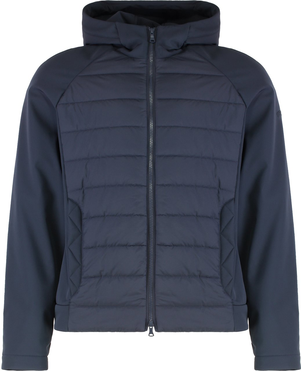 Paul & Shark Technical fabric hooded jacket Navy