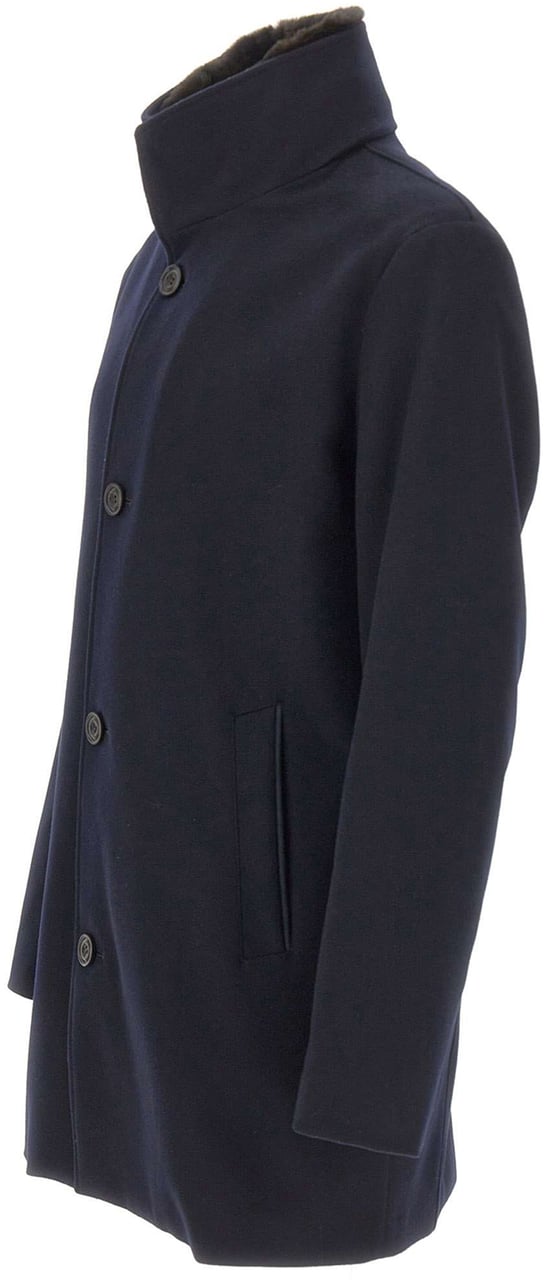 Paul & Shark Coats Blue Navy