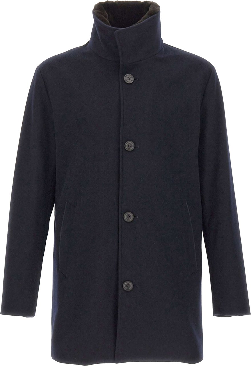 Paul & Shark Coats Blue Navy