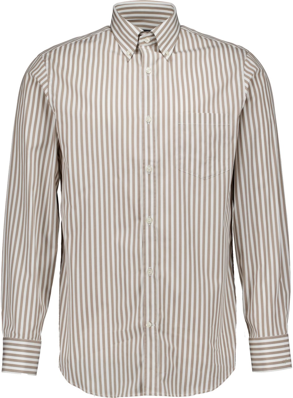 Paul & Shark Paul & Shark  Lange Mouw Overhemden Taupe 15313146r Taupe