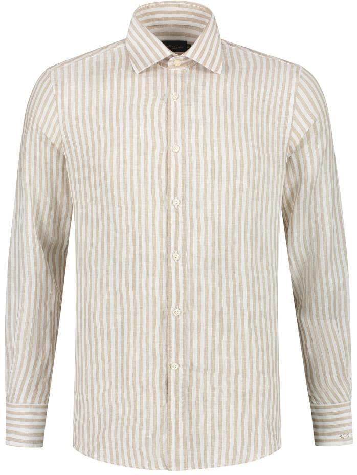 Paul & Shark Linen Shirt Beige