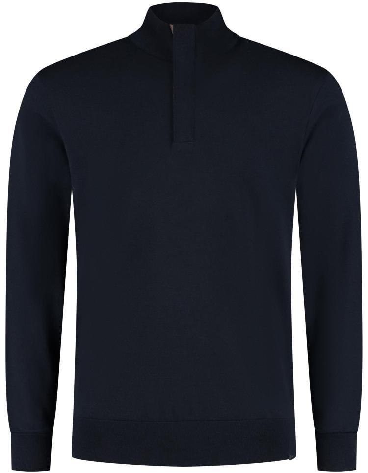 Paul & Shark Wool Zipped Sweater Blauw