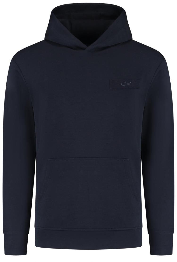 Paul & Shark Cotton Nylon Hoodie Blauw