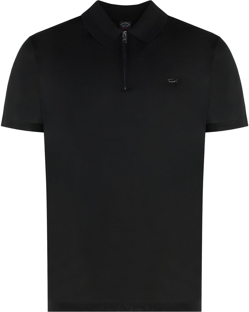 Paul & Shark Half zip polo Zwart