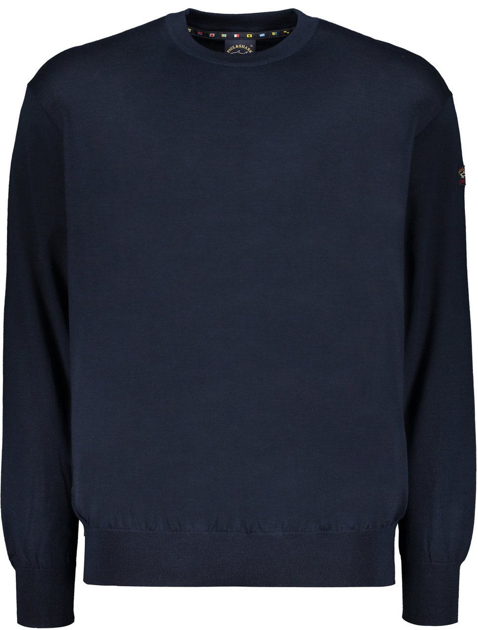 Paul & Shark Navy Blue Sweater Long Sleeves Blauw