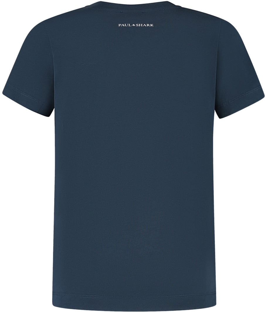Paul & Shark T-shirt Short Sleeve Blauw