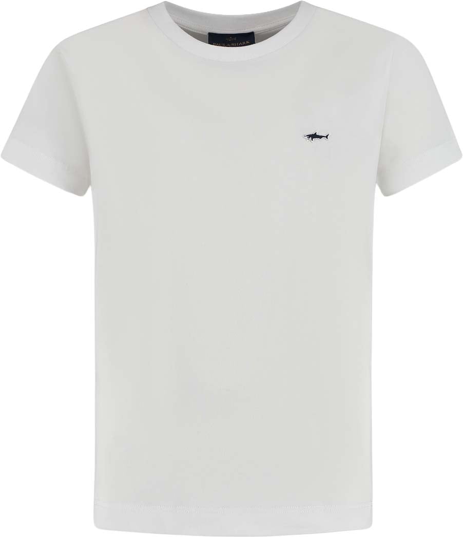 Paul & Shark T-shirt Short Sleeve Wit
