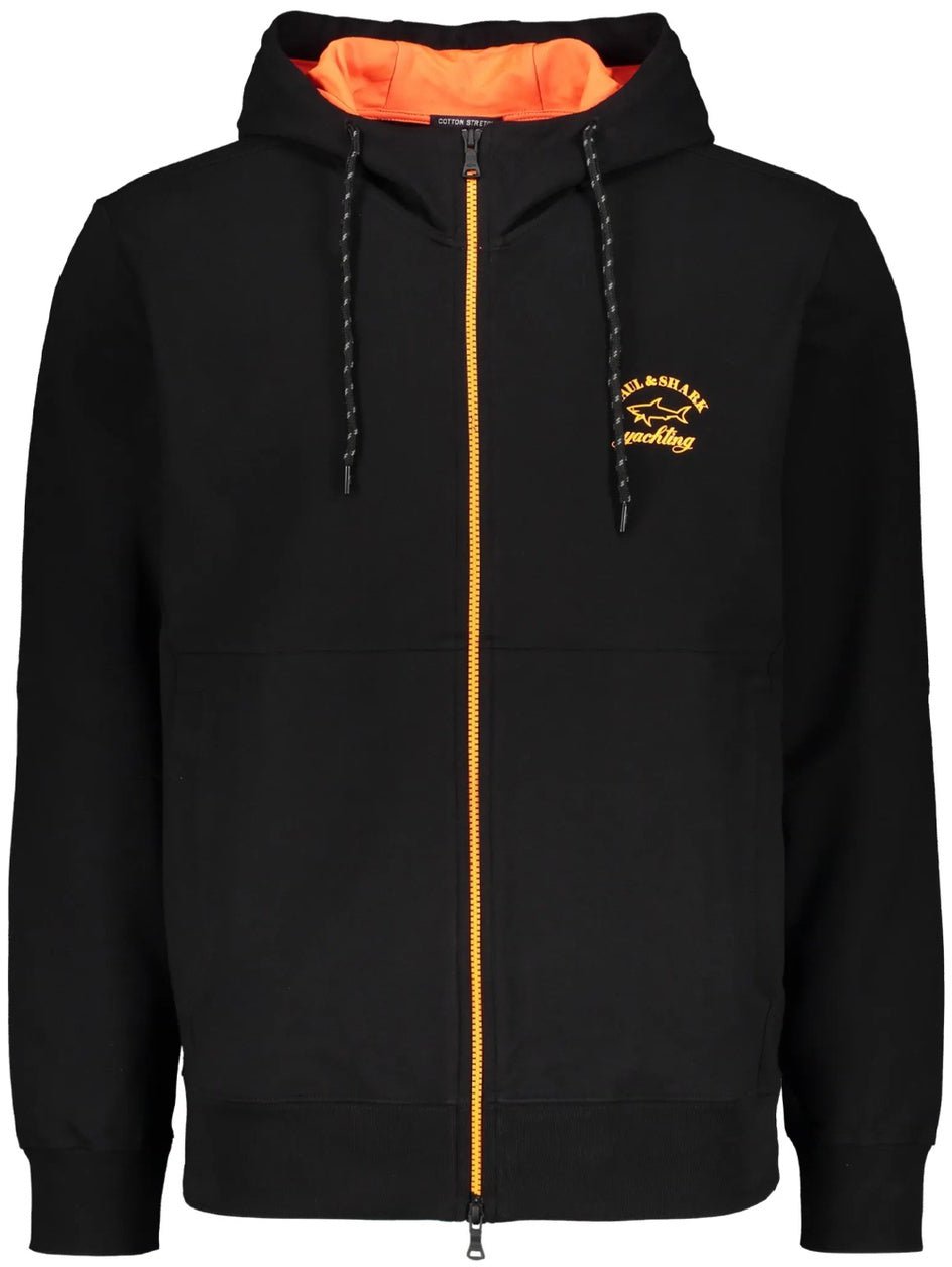 Paul & Shark Zipped Sweatshirt Zwart