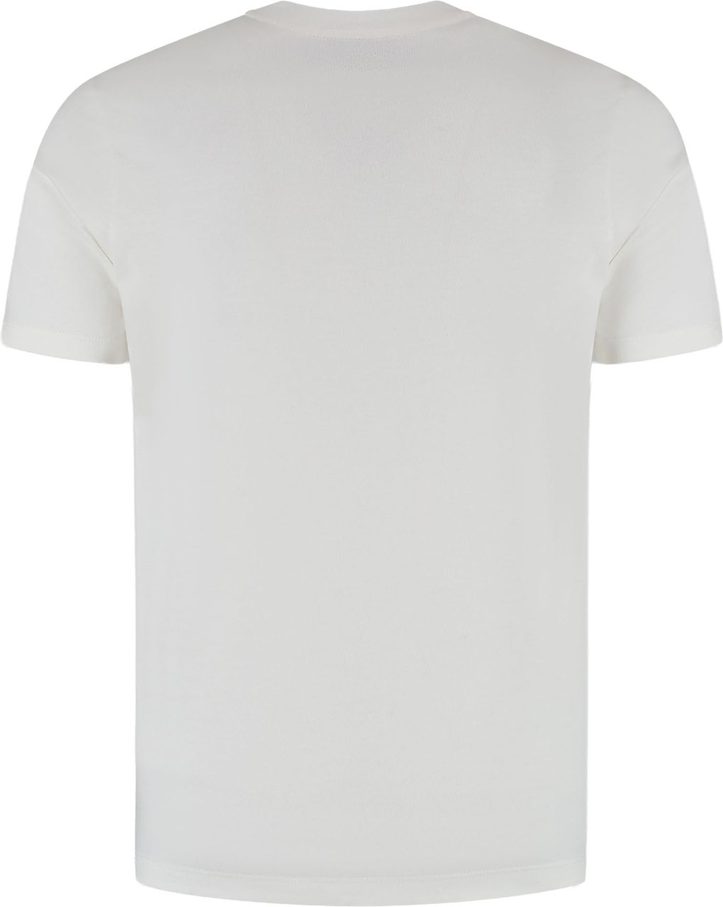 Paul & Shark Men's Knitted Cotton T-shirt Wit