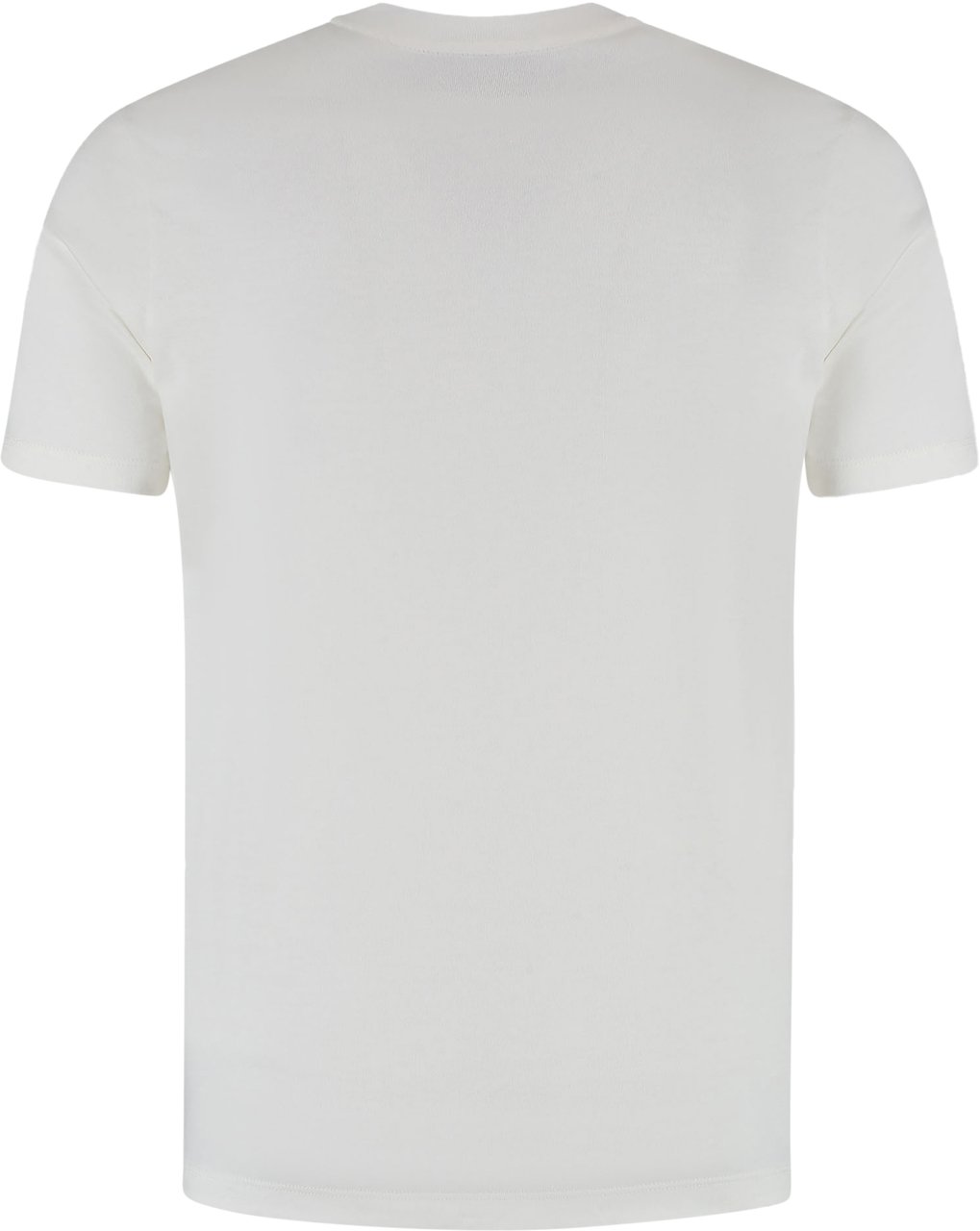 Paul & Shark Men's Knitted Cotton T-shirt Wit