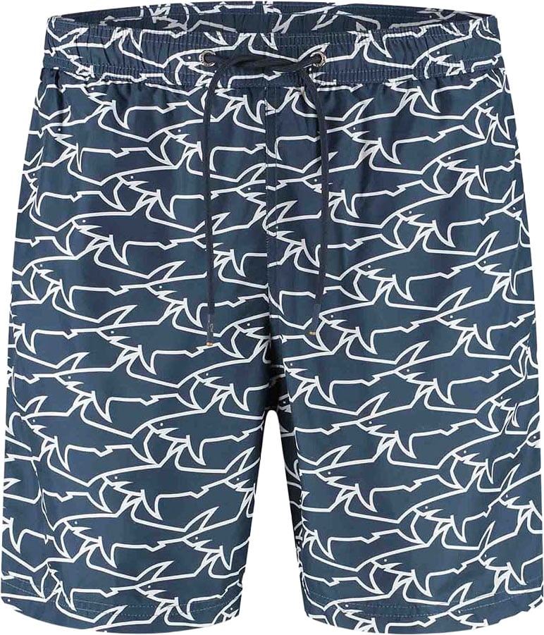 Paul & Shark Men's Woven Swimsuit Blauw