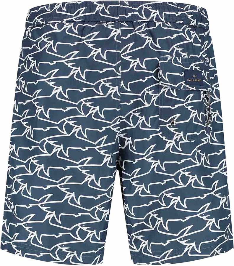 Paul & Shark Men's Woven Swimsuit Blauw