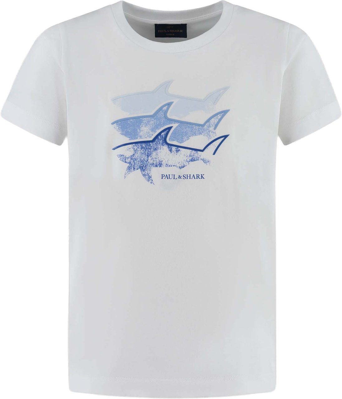 Paul & Shark T-shirt Short Sleeve Wit