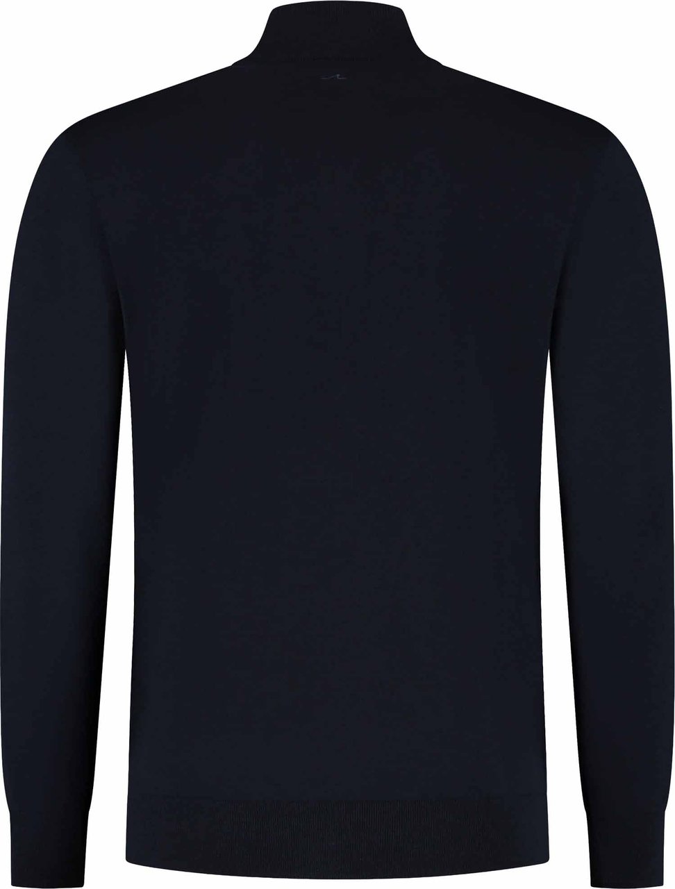 Paul & Shark Men's Knitted Wool Zipped Sweater Blauw