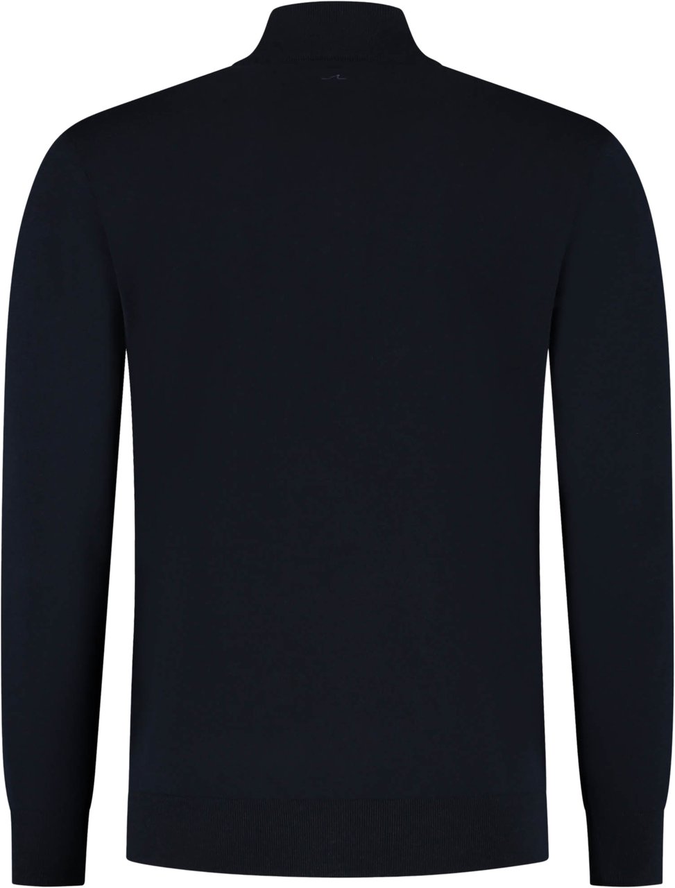 Paul & Shark Men's Knitted Wool Zipped Sweater Blauw