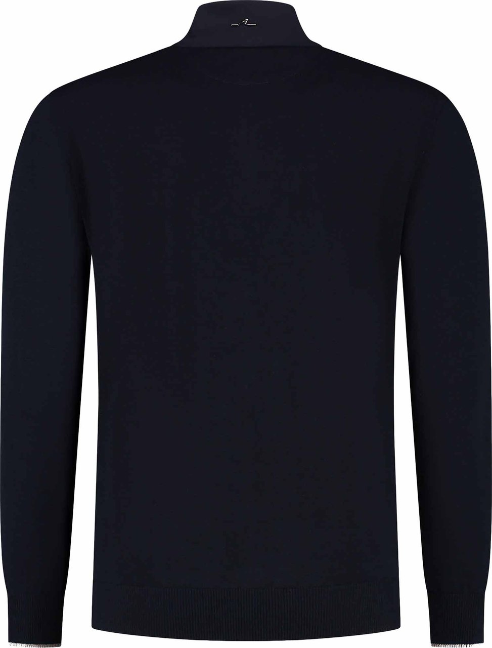 Paul & Shark Men's Knitted Wool Zipped Sweater Blauw