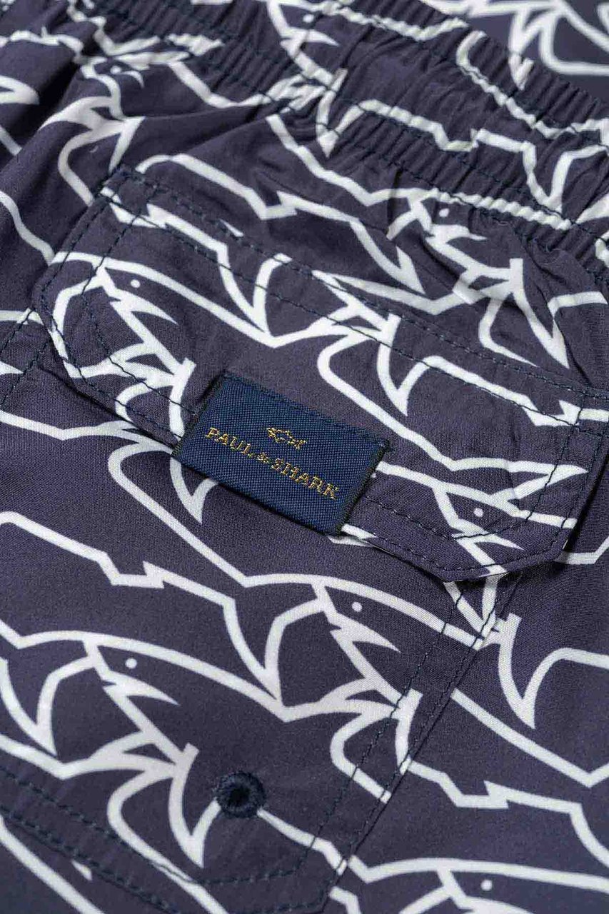Paul & Shark Swim-trunks Blauw