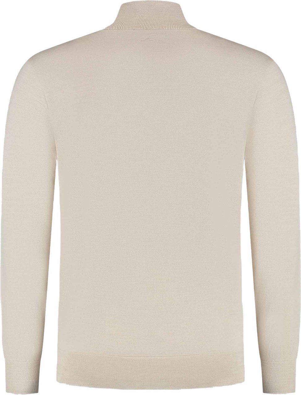 Paul & Shark Men's Knitted Wool Zipped Sweater Beige