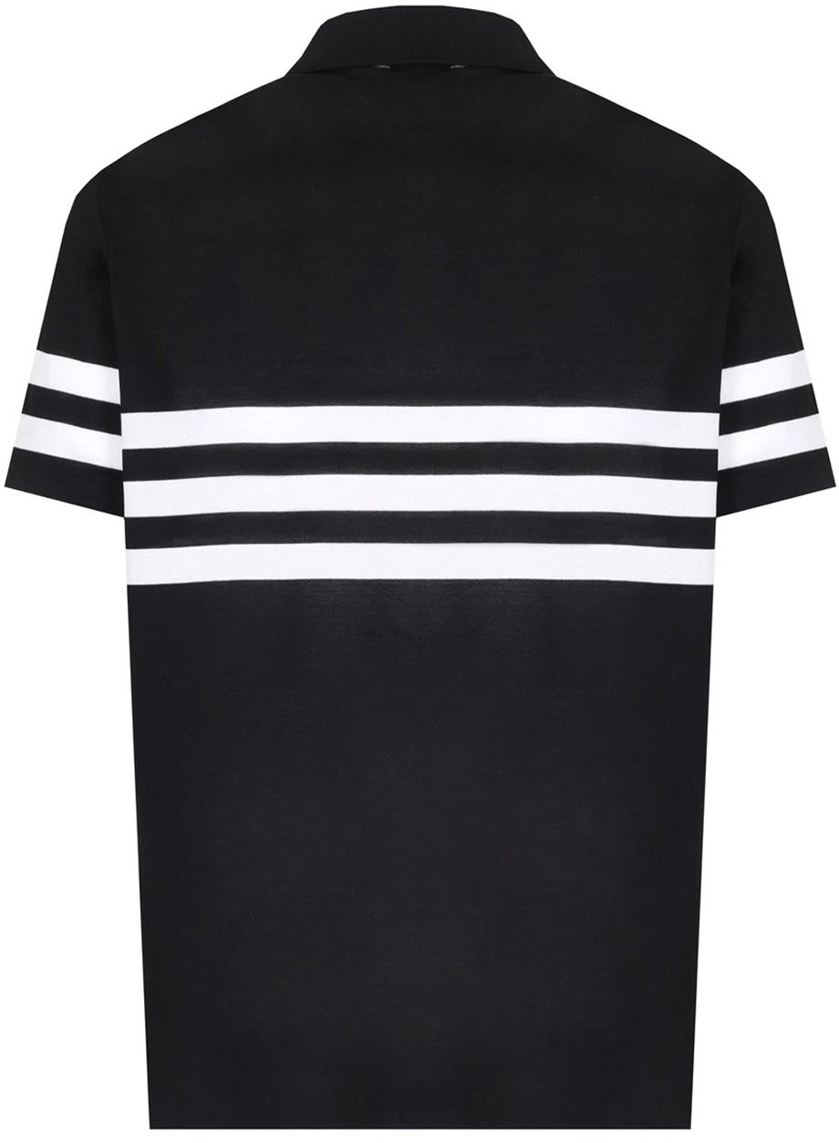 Paul & Shark Cotton Polo Zwart