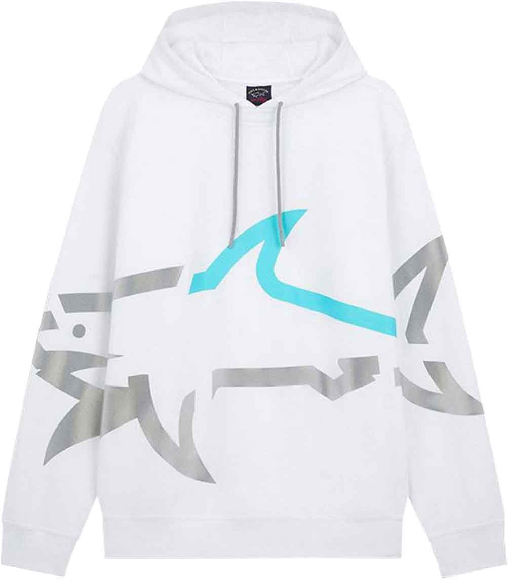 Paul & Shark Hooded Sweatshirt Wit