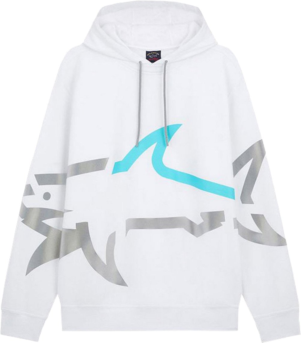 Paul & Shark Hooded Sweatshirt Wit