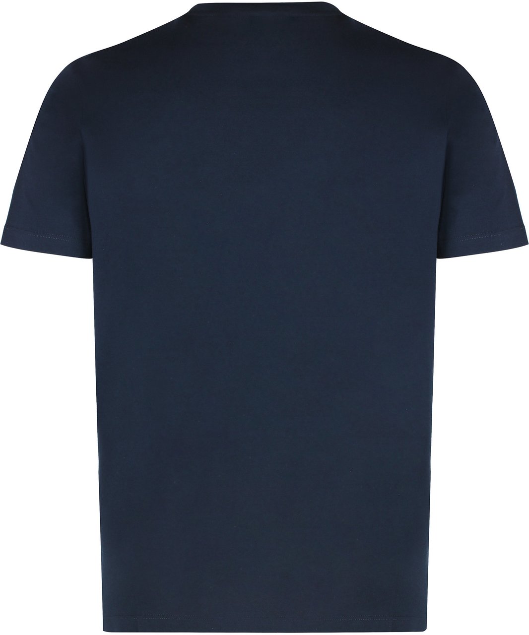 Paul & Shark Cotton crew-neck T-shirt Blauw