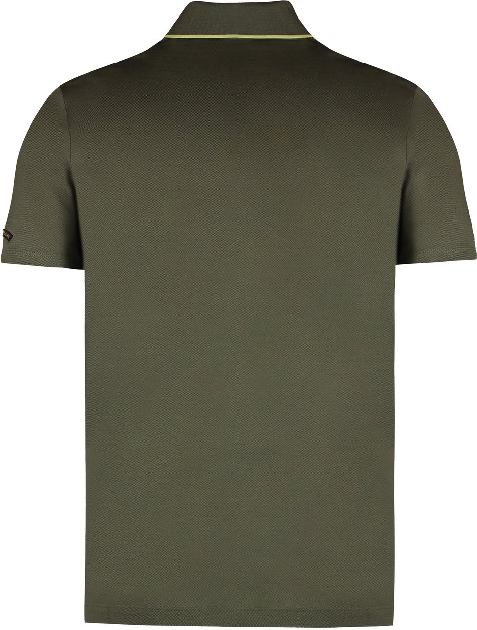 Paul & Shark Short sleeve cotton polo shirt Groen