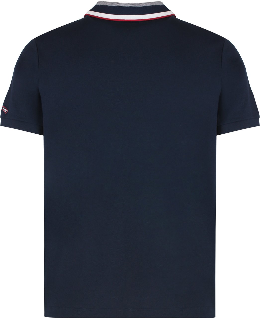 Paul & Shark Cotton-piqué polo shirt Blauw