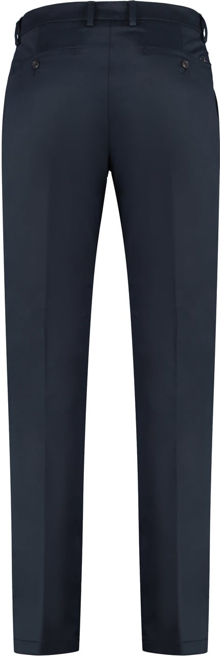 Paul & Shark Stretch cotton trousers Blauw