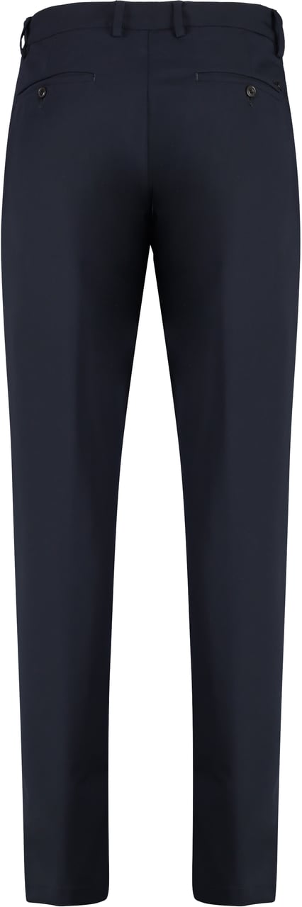 Paul & Shark Technical-nylon pants Blauw