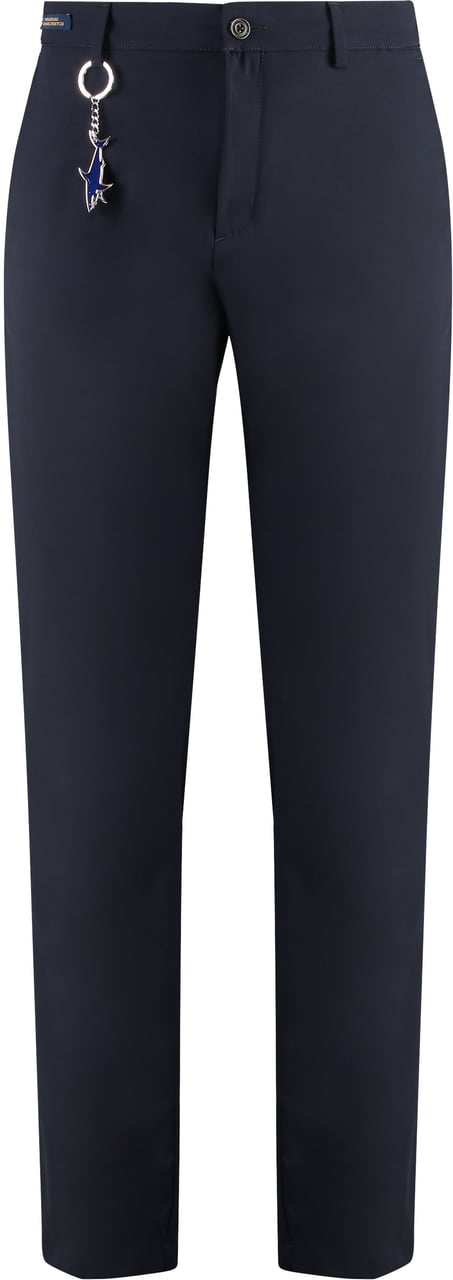 Paul & Shark Technical-nylon pants Blauw