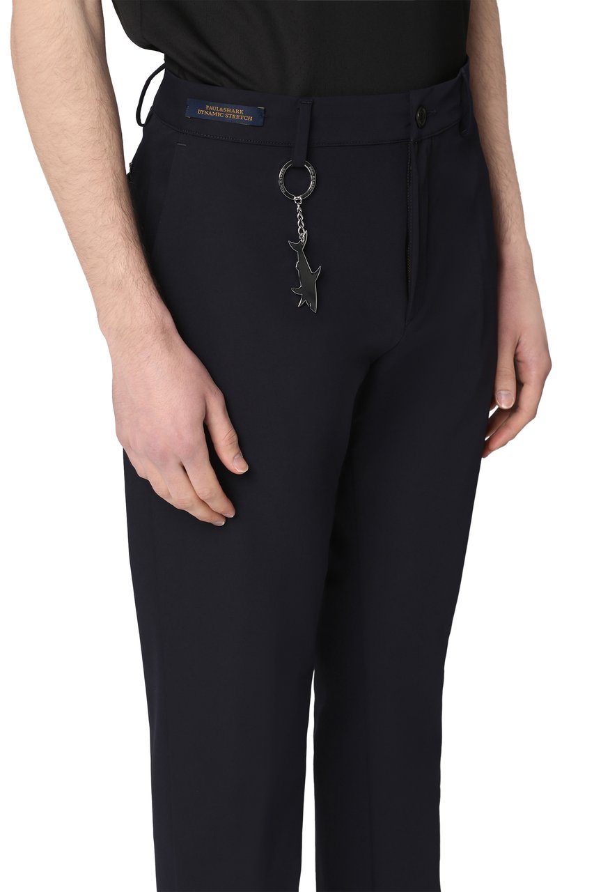 Paul & Shark Technical-nylon pants Blauw