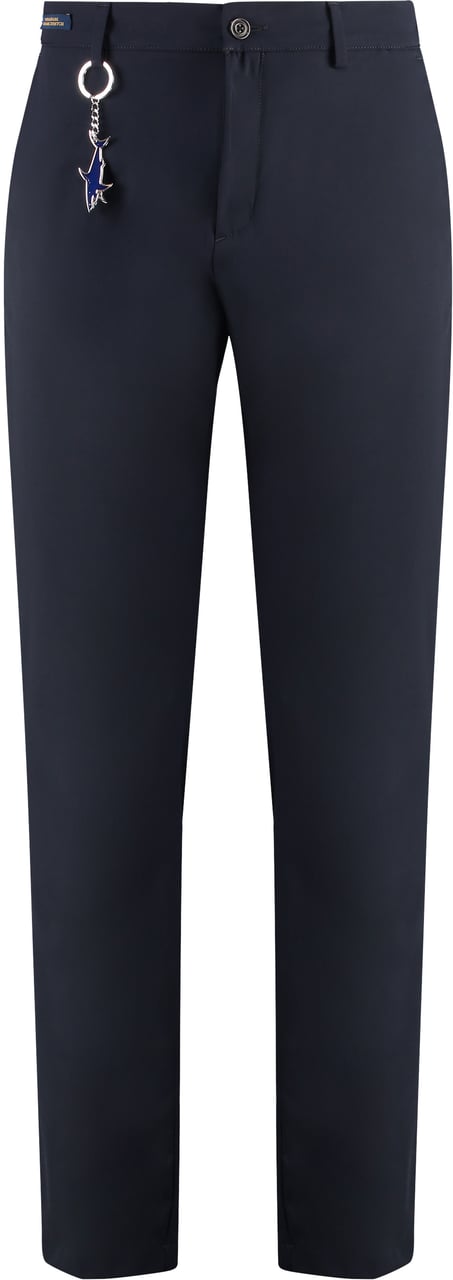 Paul & Shark Technical-nylon pants Blauw