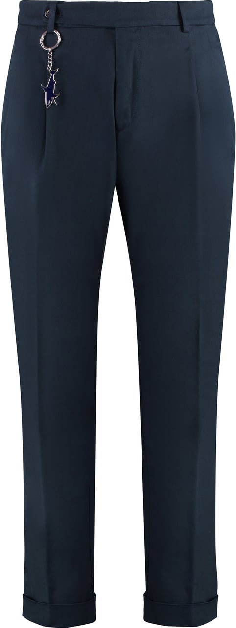 Paul & Shark Cotton trousers Blauw