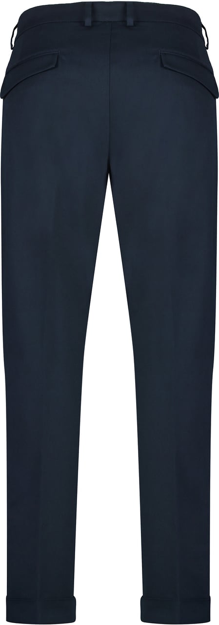 Paul & Shark Cotton trousers Blauw