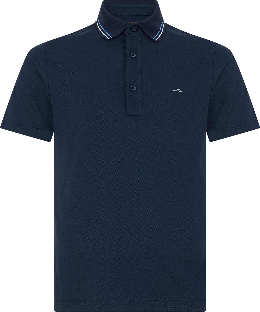Paul & Shark Short sleeve polo with collar Blauw