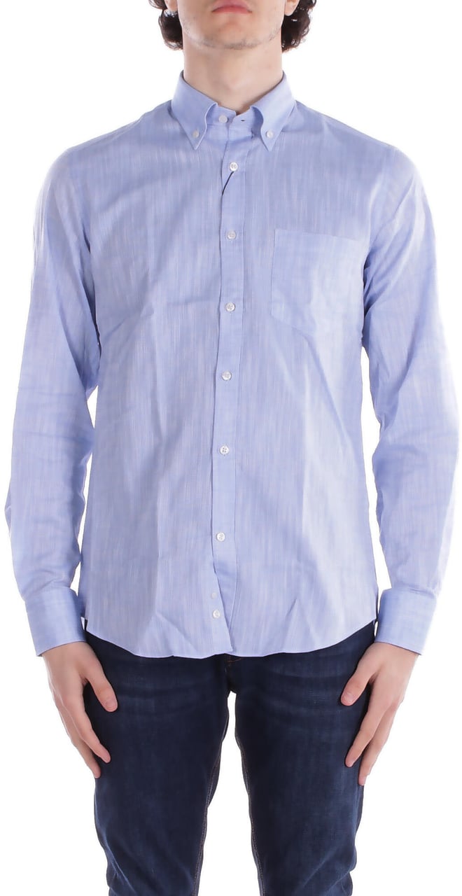 Paul & Shark Shirts Light Blue Blauw
