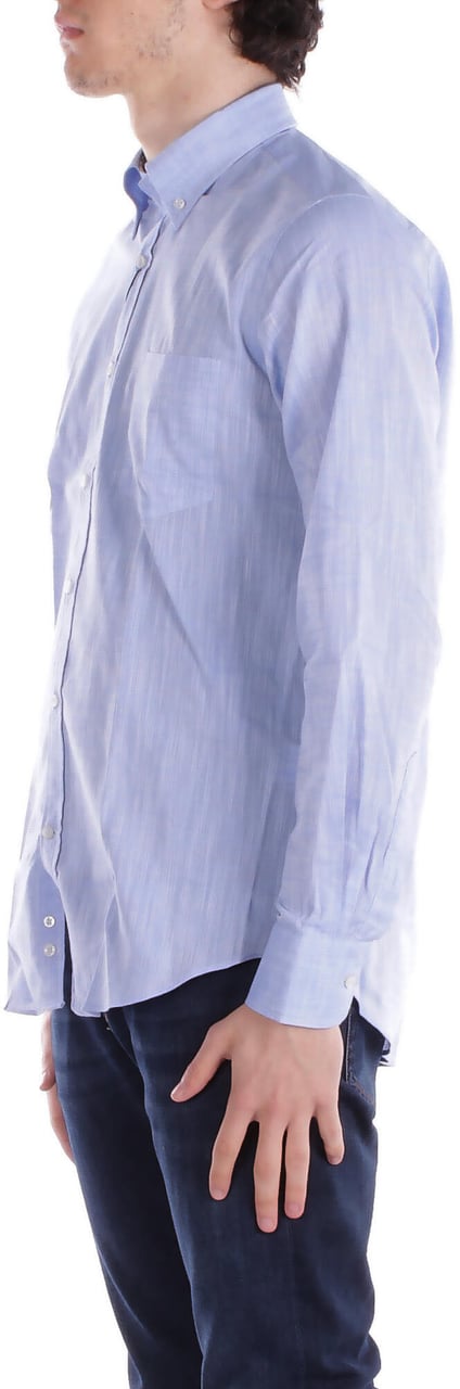 Paul & Shark Shirts Light Blue Blauw